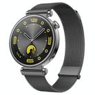 For Huawei Watch GT 4 41mm Milan Dual Mmagnetic Steel Mesh Watch Band(Gray) - 1