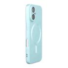 For iPhone 16 Plus ENKAY MagSafe Matte TPU Phone Case with Lens Film(Blue) - 1