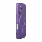 For iPhone 16 Plus ENKAY MagSafe Matte TPU Phone Case with Lens Film(Purple) - 1