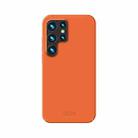 For Samsung Galaxy S24 Ultra 5G MOFI Qin Series Skin Feel All-inclusive PC Phone Case(Orange) - 1