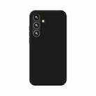 For Samsung Galaxy S24 FE 5G MOFI Qin Series Skin Feel All-inclusive PC Phone Case(Black) - 1
