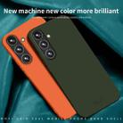 For Samsung Galaxy S24 FE 5G MOFI Qin Series Skin Feel All-inclusive PC Phone Case(Orange) - 3