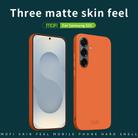 For Samsung Galaxy S25 5G MOFI Qin Series Skin Feel All-inclusive PC Phone Case(Blue) - 2