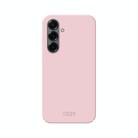 For Samsung Galaxy S25 5G MOFI Qin Series Skin Feel All-inclusive PC Phone Case(Pink) - 1