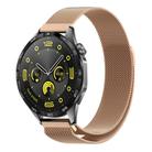 For Huawei Watch GT4 46mm Milan Magnetic Steel Mesh Watch Band(Rose Gold) - 1