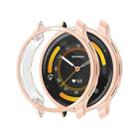 For Garmin Venu 3 ENKAY Hat-Prince Full Coverage Electroplated TPU Watch Case with Screen Protection(Rose Gold) - 1