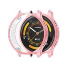 For Garmin Venu 3S ENKAY Hat-Prince Full Coverage Electroplated TPU Watch Case with Screen Protection(Pink) - 1