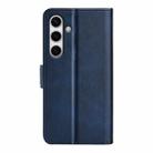 For Samsung Galaxy S24 FE 5G Dual-side Magnetic Buckle Horizontal Flip Leather Phone Case(Dark Blue) - 3