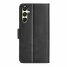 For Samsung Galaxy A16 Dual-side Magnetic Buckle Horizontal Flip Leather Phone Case(Black) - 3