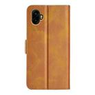 For Samsung Galaxy Xcover 7 Pro Dual-side Magnetic Buckle Horizontal Flip Leather Phone Case(Yellow) - 3