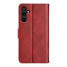 For Samsung Galaxy M16 / F16 Dual-side Magnetic Buckle Horizontal Flip Leather Phone Case(Red) - 3
