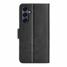 For Samsung Galaxy A17 5G Dual-side Magnetic Buckle Horizontal Flip Leather Phone Case(Black) - 3