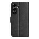 For Samsung Galaxy S25 FE 5G Dual-side Magnetic Buckle Horizontal Flip Leather Phone Case(Black) - 3