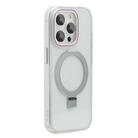 For iPhone 12 Pro Max Starlink Stand Clear Magsafe Phone Case(Transparent) - 1