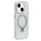 For iPhone 13 Starlink Stand Clear Magsafe Phone Case(Transparent) - 1