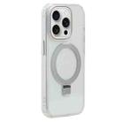 For iPhone 15 Pro Starlink Stand Clear Magsafe Phone Case(Transparent) - 1