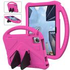 For Blackview Tab 8 WiFi 10.1 2023 EVA Shockproof Tablet Case with Holder(Rose Red) - 1