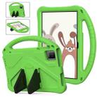 For Blackview Tab 11 WiFi 2023 / SE / 2021 EVA Shockproof Tablet Case with Holder(Green) - 1