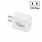 Single Port PD30W USB-C / Type-C Charger, Plug Size:US Plug - 1
