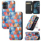 For Motorola Moto G14 CaseNeo Colorful Magnetic Leather Phone Case(Rhombus Mandala) - 1
