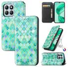 For  Honor X8b CaseNeo Colorful Magnetic Leather Phone Case(Emeralds) - 1