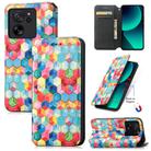 For Xiaomi 13T / 13T Pro CaseNeo Colorful Magnetic Leather Phone Case(Magic Space) - 1