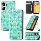 For Xiaomi Redmi 13C CaseNeo Colorful Magnetic Leather Phone Case(Emeralds) - 1