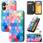 For Xiaomi Redmi 13C CaseNeo Colorful Magnetic Leather Phone Case(Colorful Cube) - 1