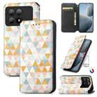 For Xiaomi Redmi K70E CaseNeo Colorful Magnetic Leather Phone Case(Rhombus) - 1