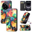 For Xiaomi 14 Ultra CaseNeo Colorful Magnetic Leather Phone Case(Colorful Cloud) - 1