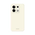 For Xiaomi Redmi Note 13 Pro MOFI Qin Series Skin Feel All-inclusive PC Phone Case(Beige) - 1