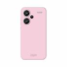 For Xiaomi Redmi Note 13 Pro+ MOFI Qin Series Skin Feel All-inclusive PC Phone Case(Pink) - 1