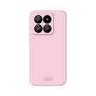 For Xiaomi 14 Pro MOFI Qin Series Skin Feel All-inclusive PC Phone Case(Pink) - 1