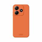 For Xiaomi Redmi Note 14 5G MOFI Qin Series Skin Feel All-inclusive PC Phone Case(Orange) - 1