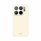 For Xiaomi 15s Pro MOFI Qin Series Skin Feel All-inclusive PC Phone Case(Beige) - 1