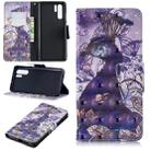 3D Colored Drawing Pattern Horizontal Flip Leather Case for  Huawei P30 Pro, with Holder & Card Slots & Wallet(Peacock) - 1