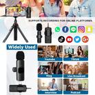 2 in 1 Wireless Lavalier Microphones for iPhone / Android - 6