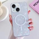 For iPhone 15 Shell Texture MagSafe TPU Phone Case(Dazzling) - 1