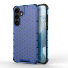 For Samsung Galaxy S24+ 5G Shockproof Honeycomb Phone Case(Blue) - 1