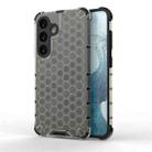 For Samsung Galaxy S24 5G Shockproof Honeycomb Phone Case(Black) - 1