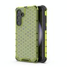 For Samsung Galaxy S23 FE 5G Shockproof Honeycomb Phone Case(Green) - 1