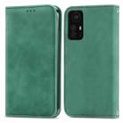 For Xiaomi Redmi Note 12S Retro Skin Feel Magnetic Flip Leather Phone Case(Green) - 1