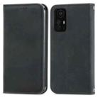 For Xiaomi Redmi Note 12S Retro Skin Feel Magnetic Flip Leather Phone Case(Black) - 1