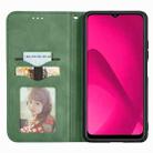 For Xiaomi Redmi 14C Retro Skin Feel Magnetic Flip Leather Phone Case(Green) - 3