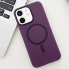 For iPhone 11 Ice Fog MagSafe PC Phone Case(Purple) - 1