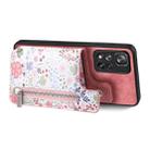 For Redmi Note 8 Retro Painted Zipper Wallet Back Phone Case(Pink) - 2