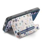 For Redmi Turbo 4 Retro Painted Zipper Wallet Back Phone Case(Blue) - 3