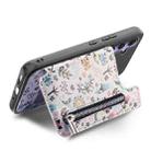 For Redmi Turbo 4 Retro Painted Zipper Wallet Back Phone Case(Black) - 3