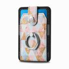 Magsafe  Castillo painted ring cell phone card case(Rhombus) - 1