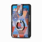 Magsafe  Castillo painted ring cell phone card case(Colorful Cube) - 1